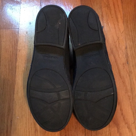 Blue suede lace up boots by Naturalizer - Picture 5 of 6